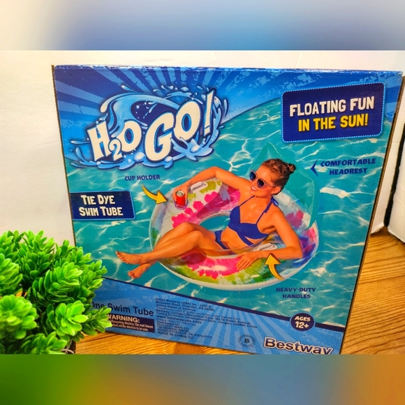 Tye Dye Swim Tube By Bestway - Picture 3 of 5